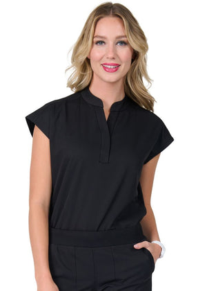 Women's 3-Pocket STRETCH Dolman Sleeve Scrub Top (1176)