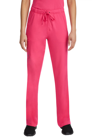Rebecca Drawstring Flare Scrub Pant (9560) - Carnation Pink
