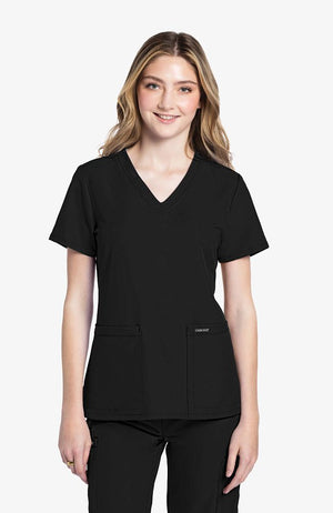 Women's 2-Pocket V Neck Scrub Top (CK953A)